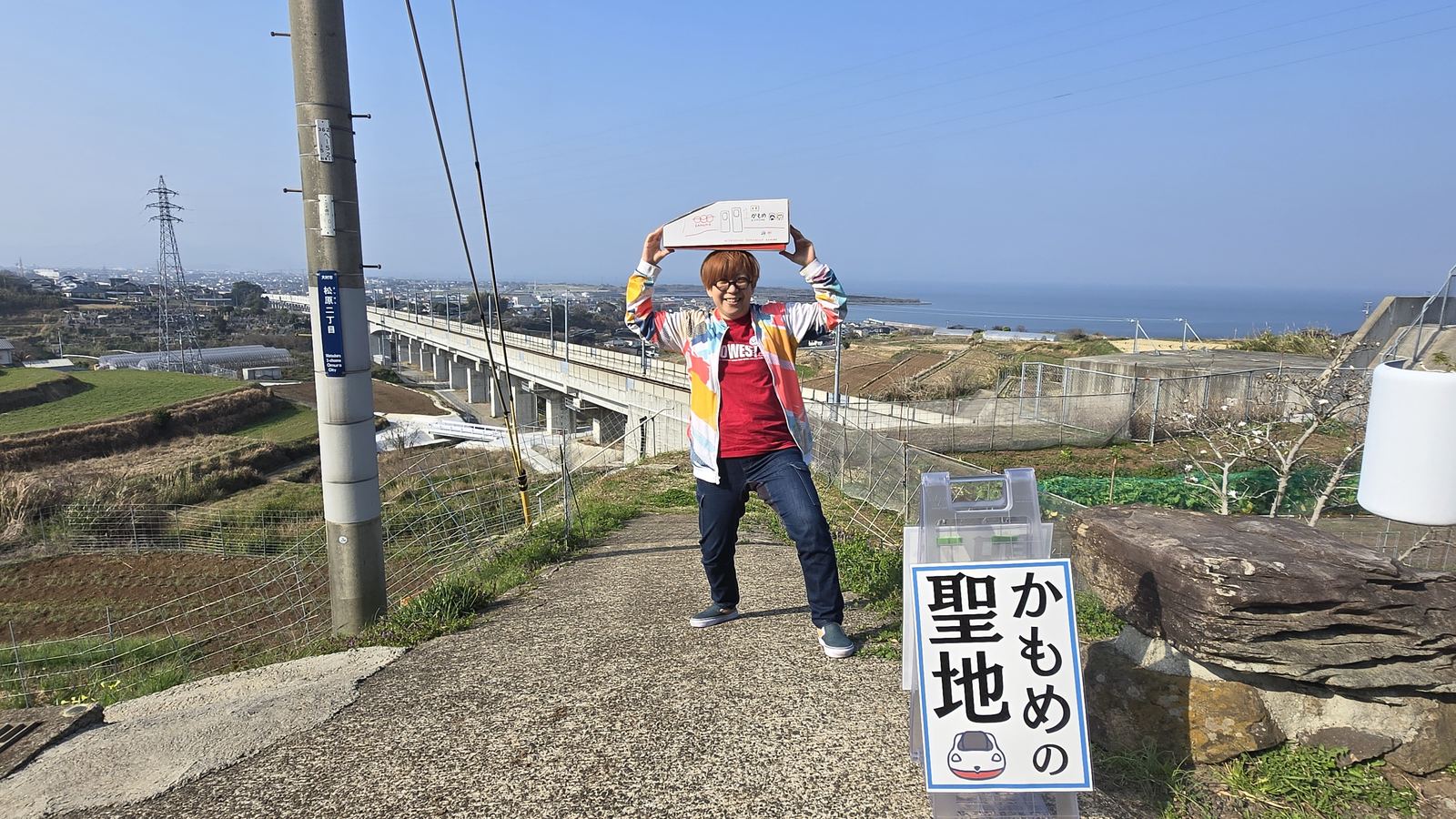 かもめの聖地にて